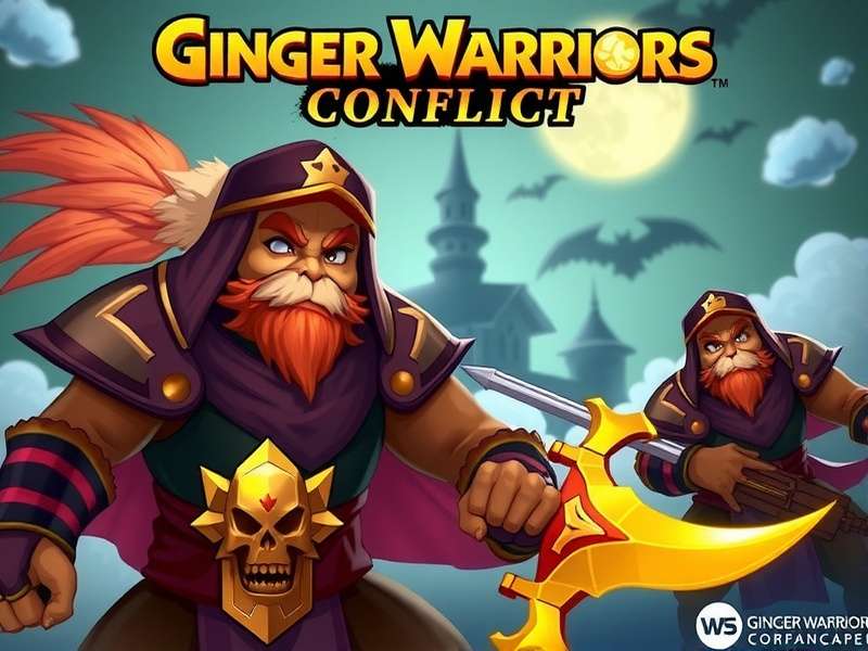 Ginger Warriors Conflict Mobile Game Ginger Warriors Conflict Game Banner